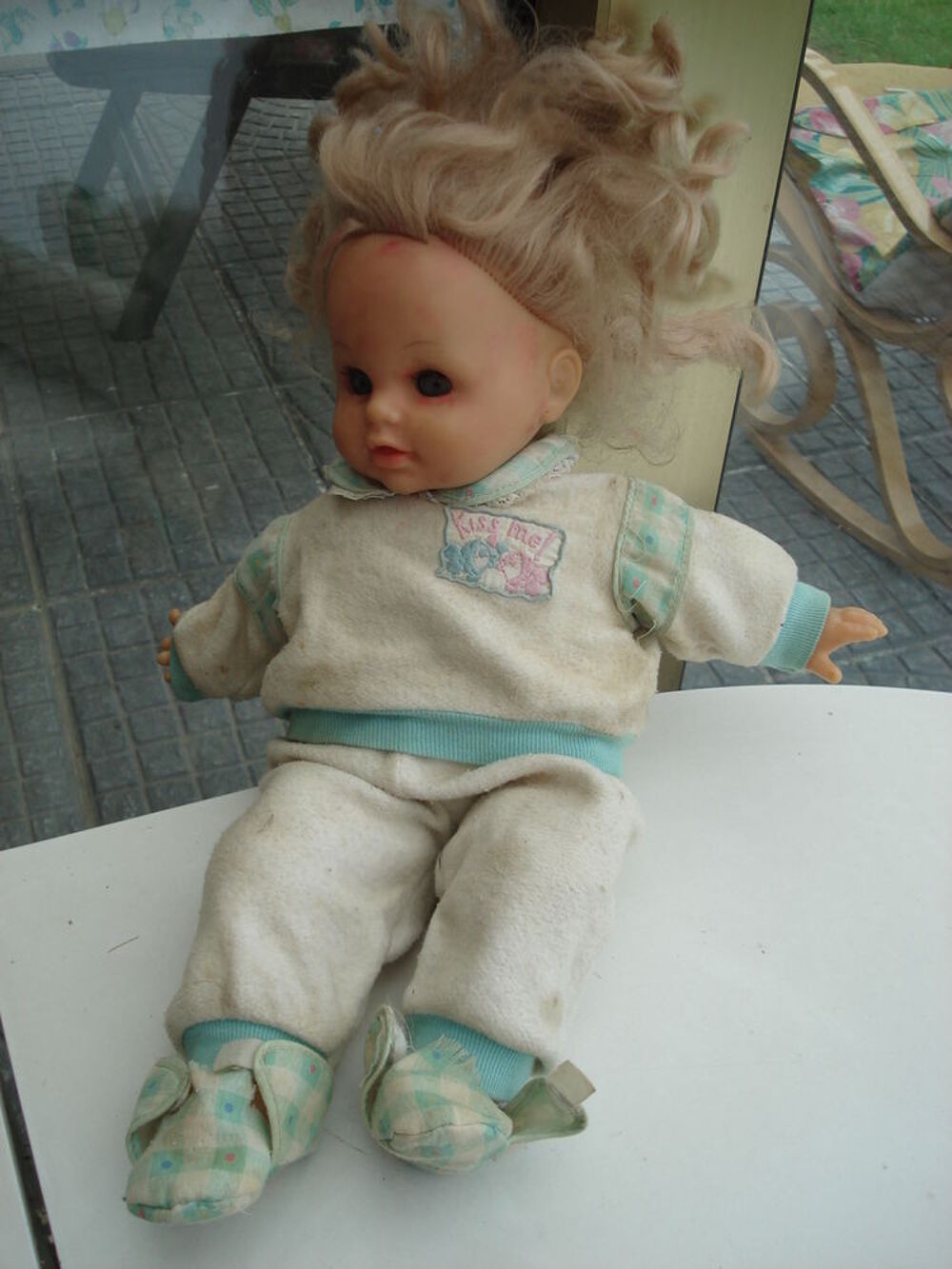 poup&eacute;e en mousse en bon &eacute;tat vintage Jeux / jouets