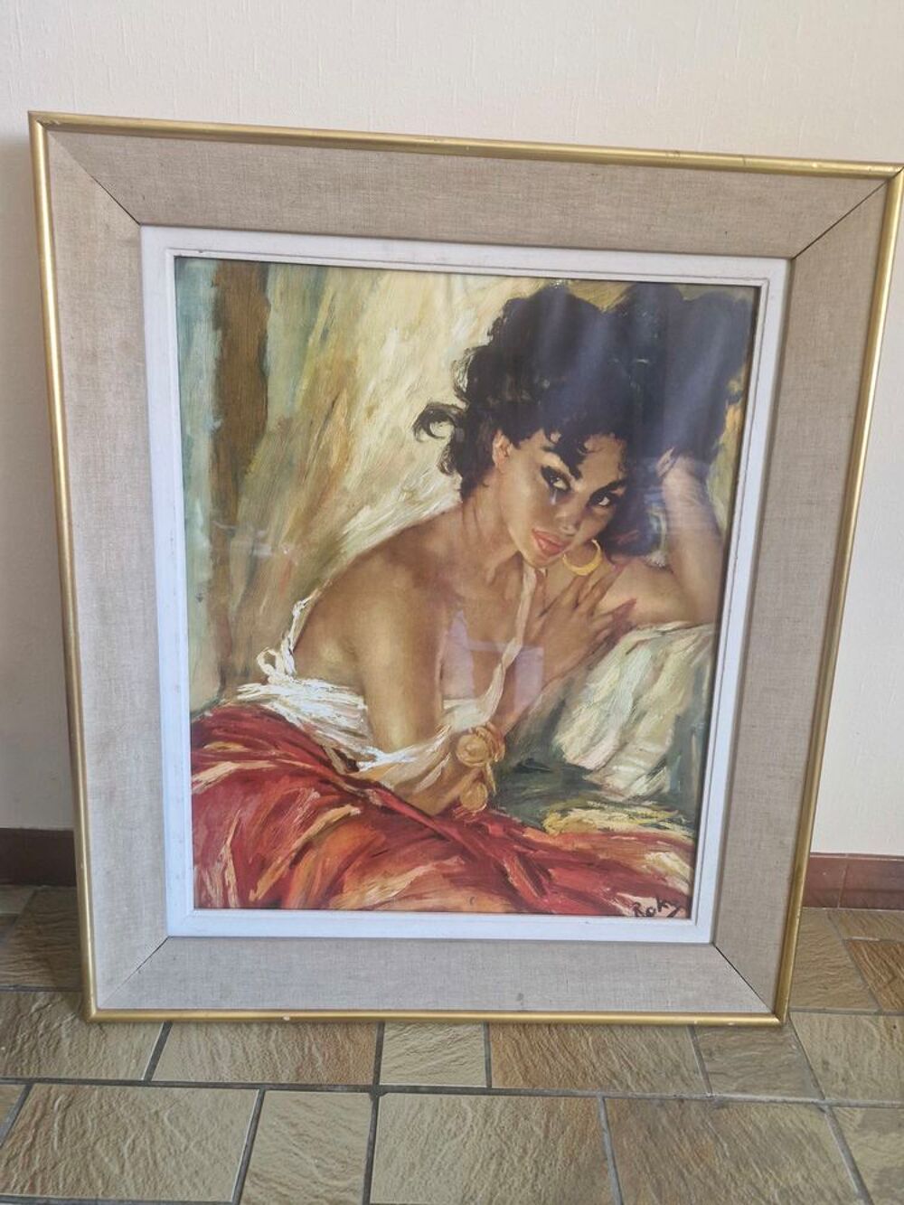Tableau peinture La Gitane de ROKA
Décoration