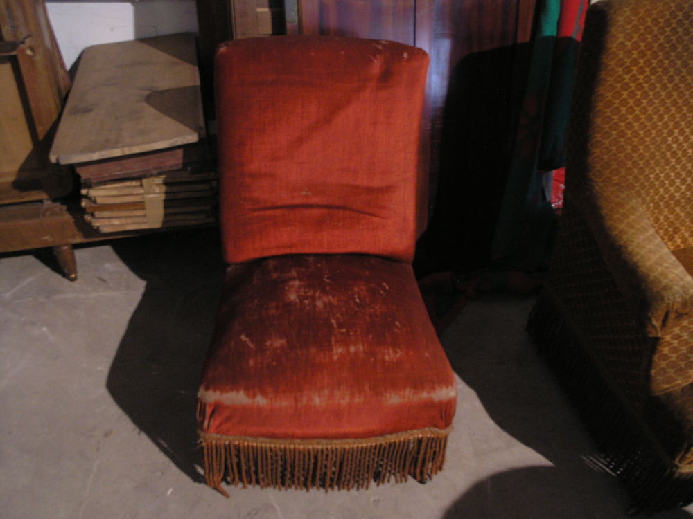 Fauteuil vintage sans accoudoirs Meubles