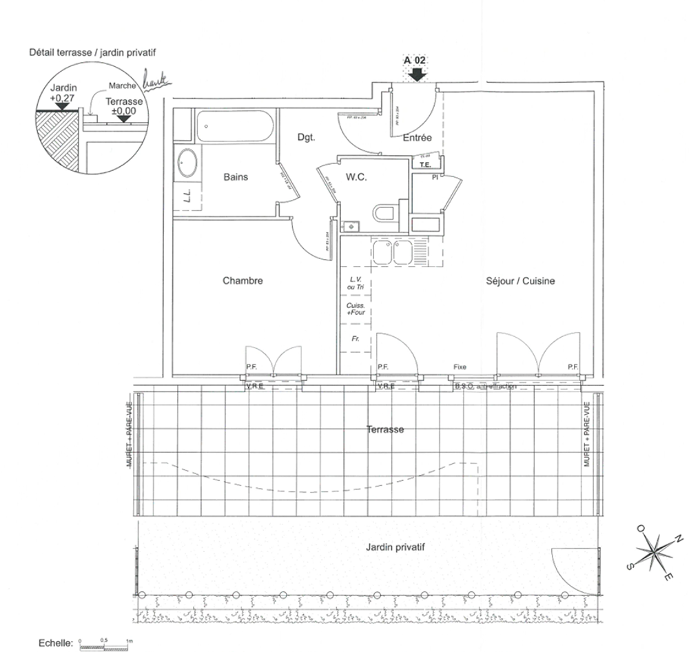 Vente Appartement T2 rez-de-jardin avec piscine - 49m� - Divonne-les-Bains Divonne-les-bains