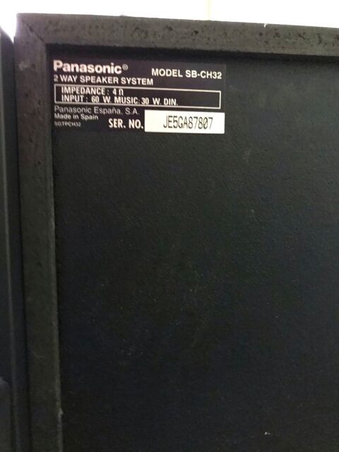 Mini cha�ne Panasonic 25 Oloron-Sainte-Marie (64)