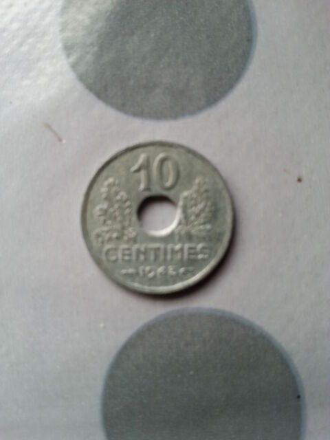 10 centimes zing 12 Montceaux-ls-Provins (77)