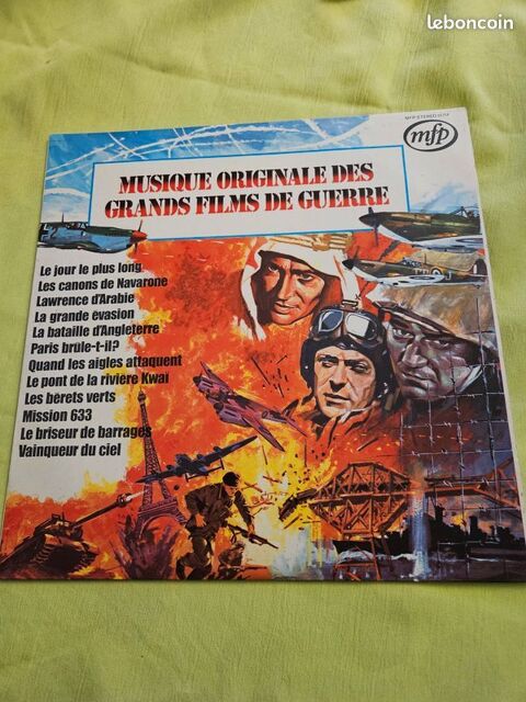 Musique originale des grands films de guerre mfp stereo 5171 Dourdan (91)