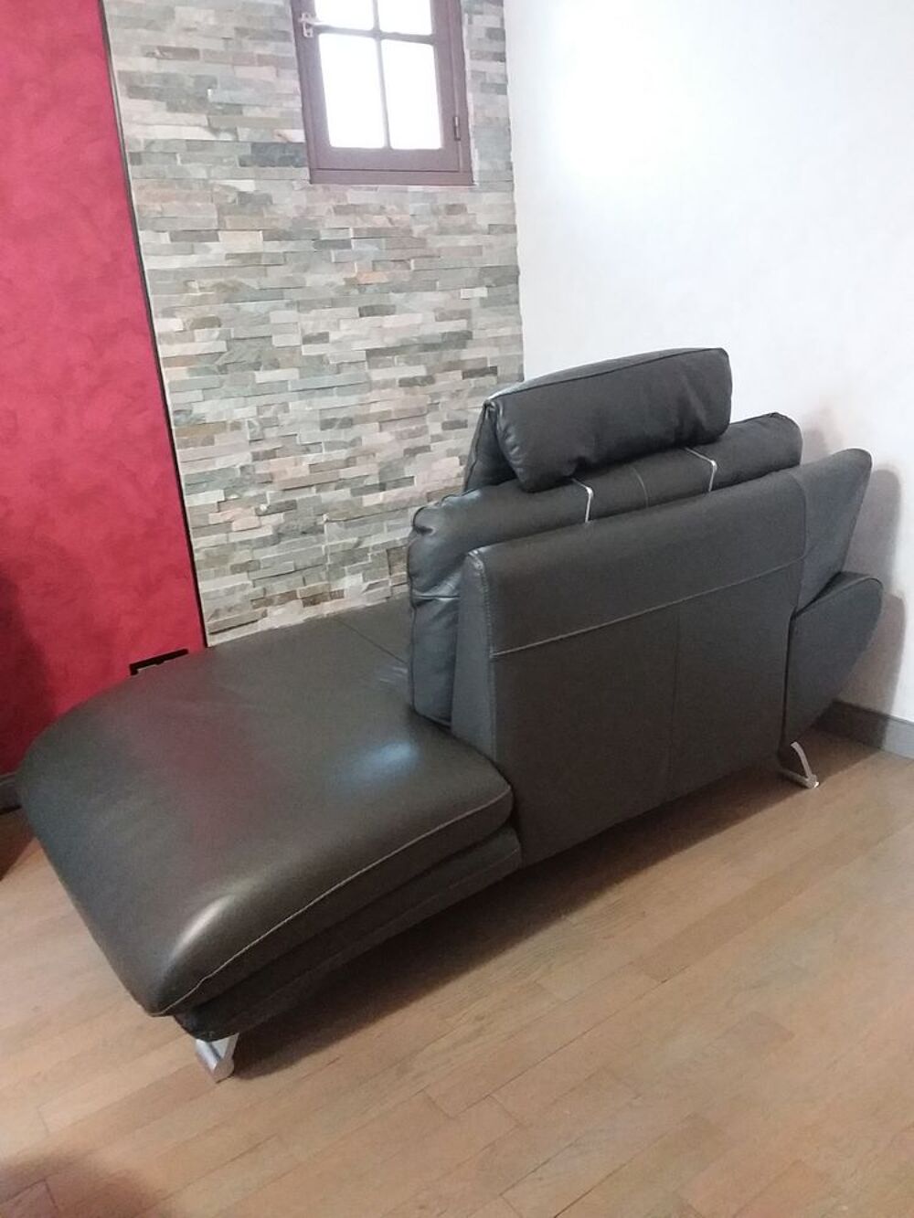 M&eacute;ridienne cuir style contemporain Meubles