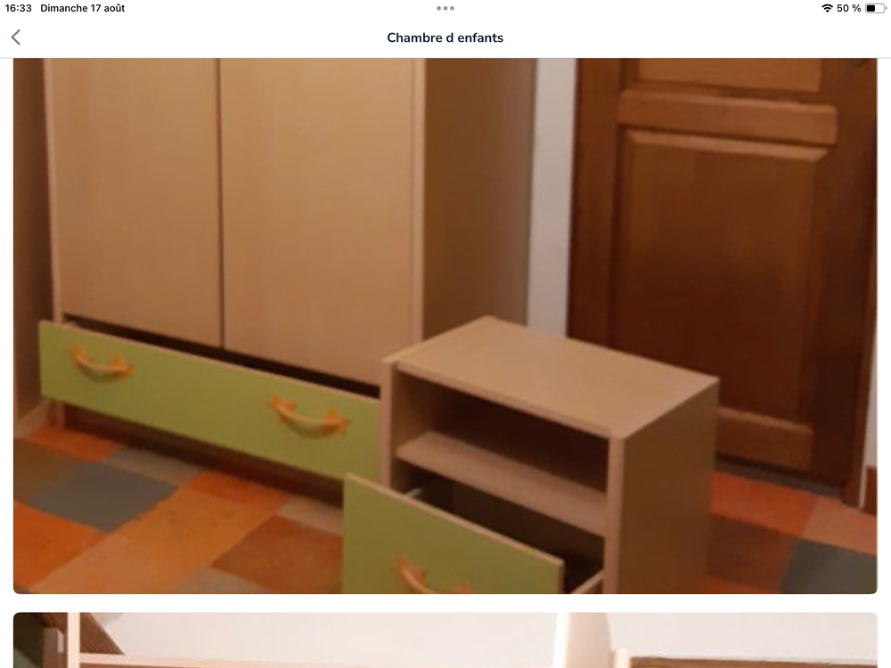 Armoire chambre d enfant tr&egrave;s bon &eacute;tat Meubles