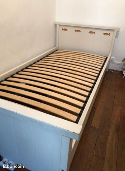 LIT SIMPLE EN BOIS FLY 80 Paris 11 (75)