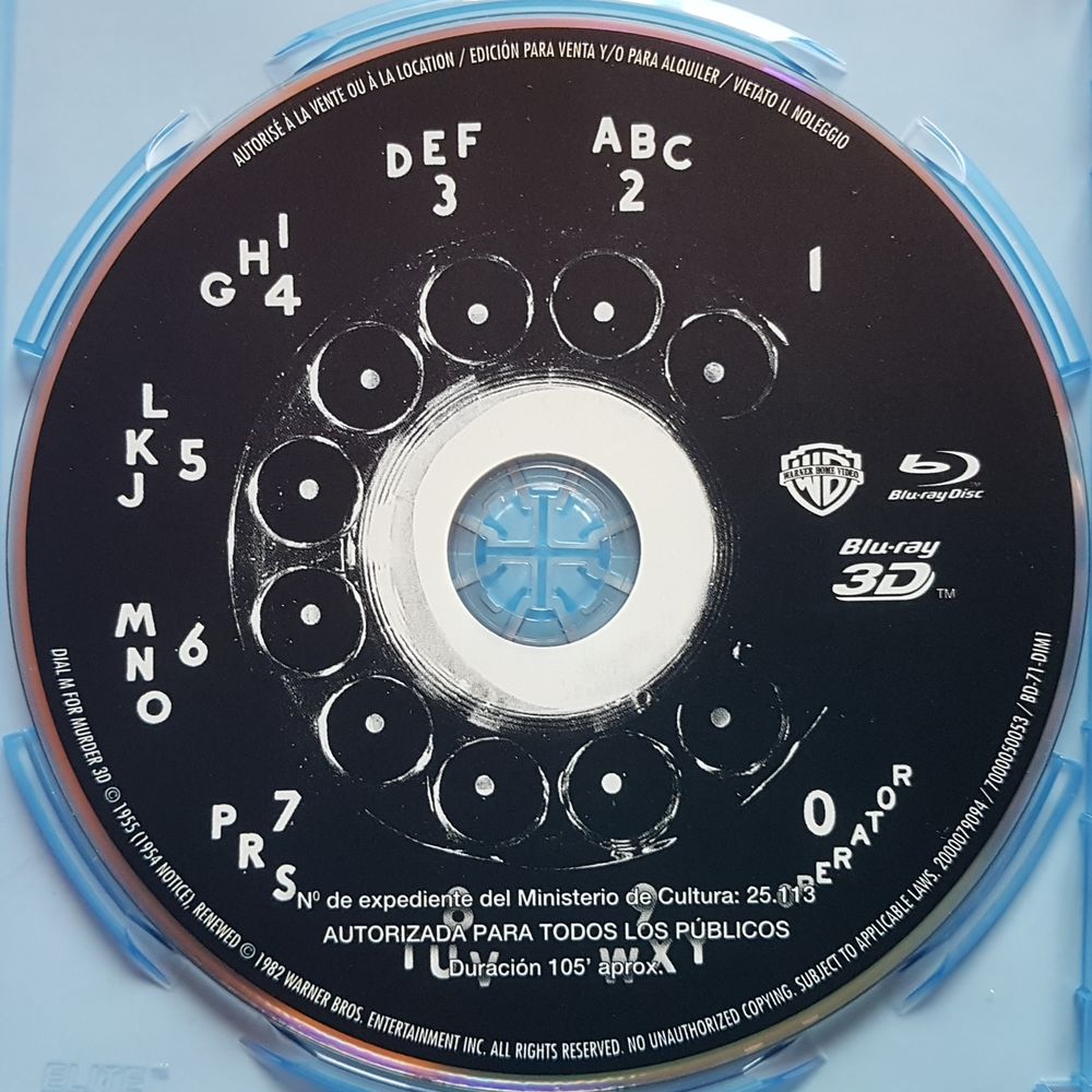 Blu-ray 3D Le crime &eacute;tait presque parfait DVD et blu-ray