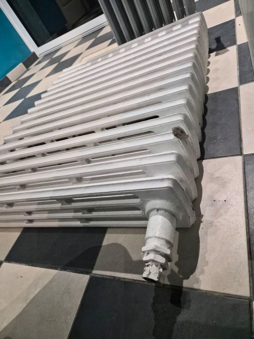 Radiateur ancien en fonte ? d&eacute;coratif Bricolage
