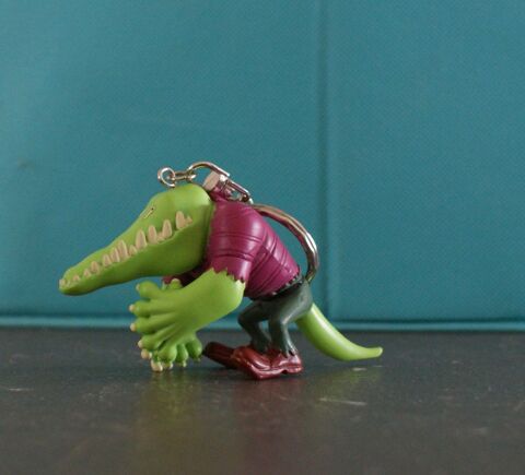 Porte-clés ''Crocodile'' en plastique 5 Cabestany (66)