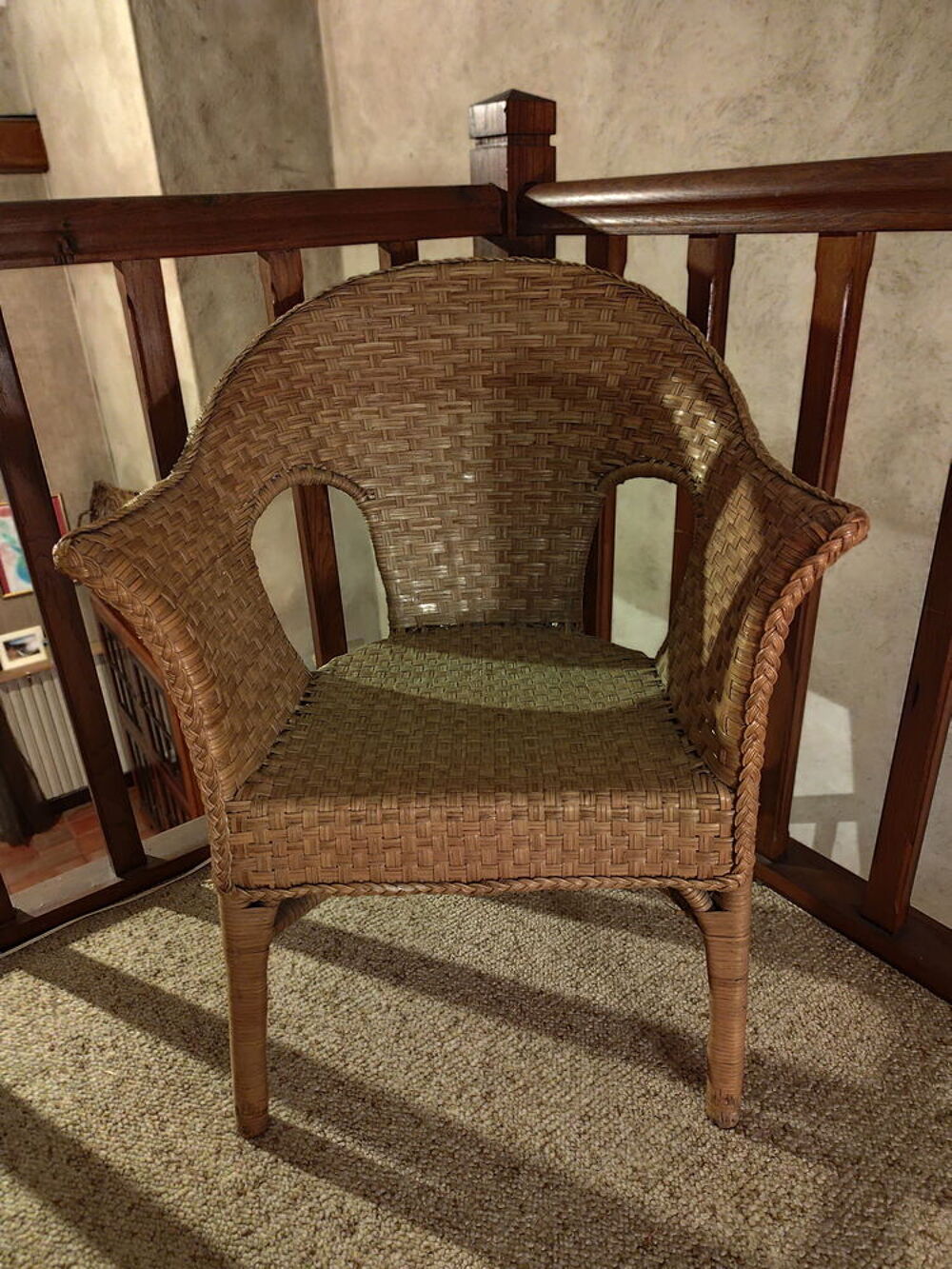 Fauteuil en osier Meubles