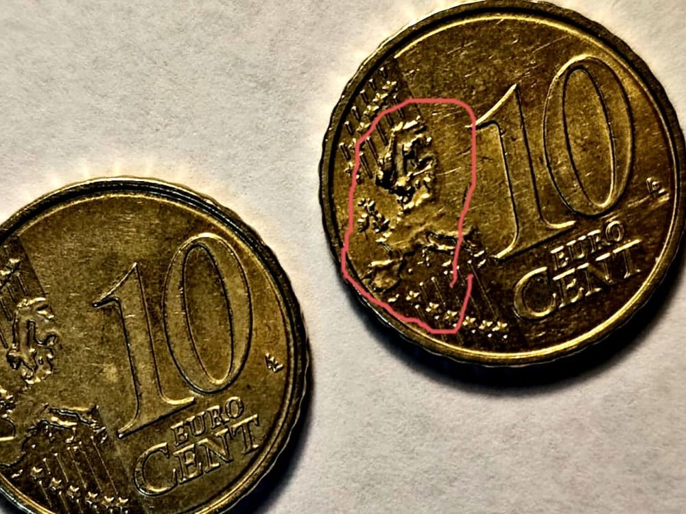 Pi&egrave;ces euros unique 