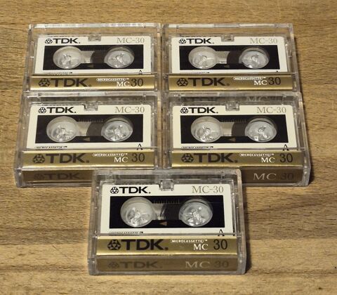 TDK MC30 cinq micro-cassettes 25 Thiais (94)