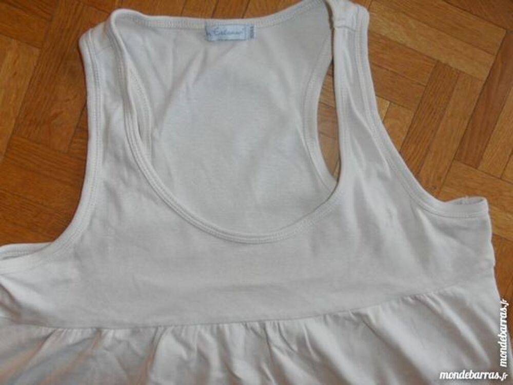 D&eacute;bardeur tunique beige (V6) Vêtements