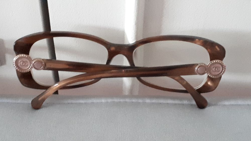 Montures lunettes de vue CHANEL ORIGINAL avec &eacute;tui cuir Bijoux et montres
