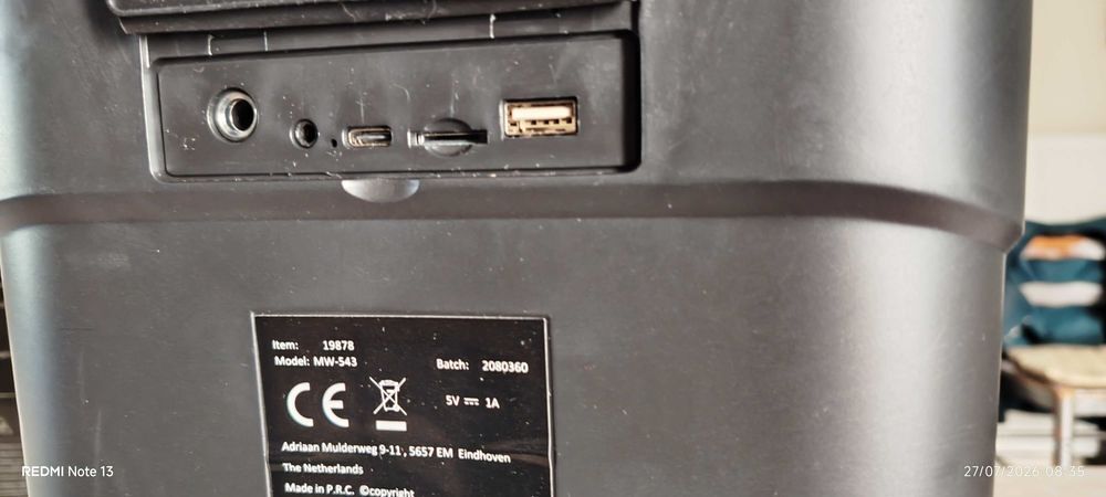 enceinte de 20w avec bluetooth Audio et hifi