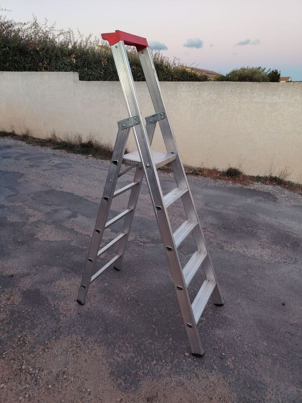 Escabeau 5 marches aluminium pro Bricolage