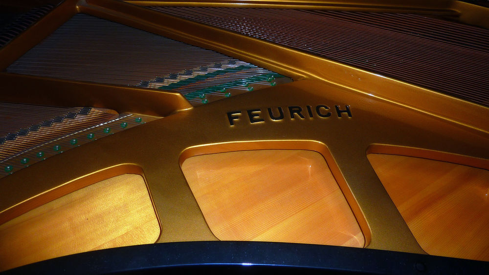 Piano d'exception. Magnifique FEURICH 3/4 de queue de 1985 Instruments de musique