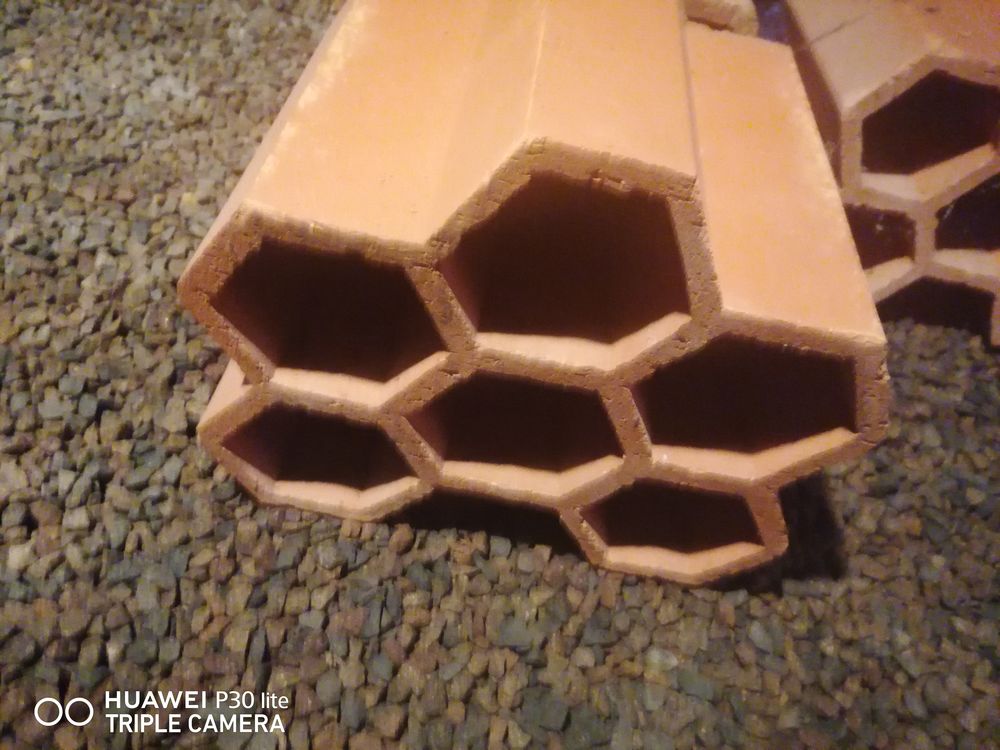 Casiers d'occasion pour 6 bouteilles en terre cuite (une vin Bricolage