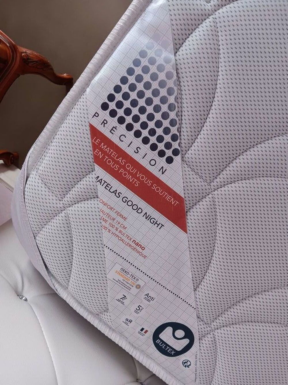 Matelas Bultex 140cm x 190cm Meubles