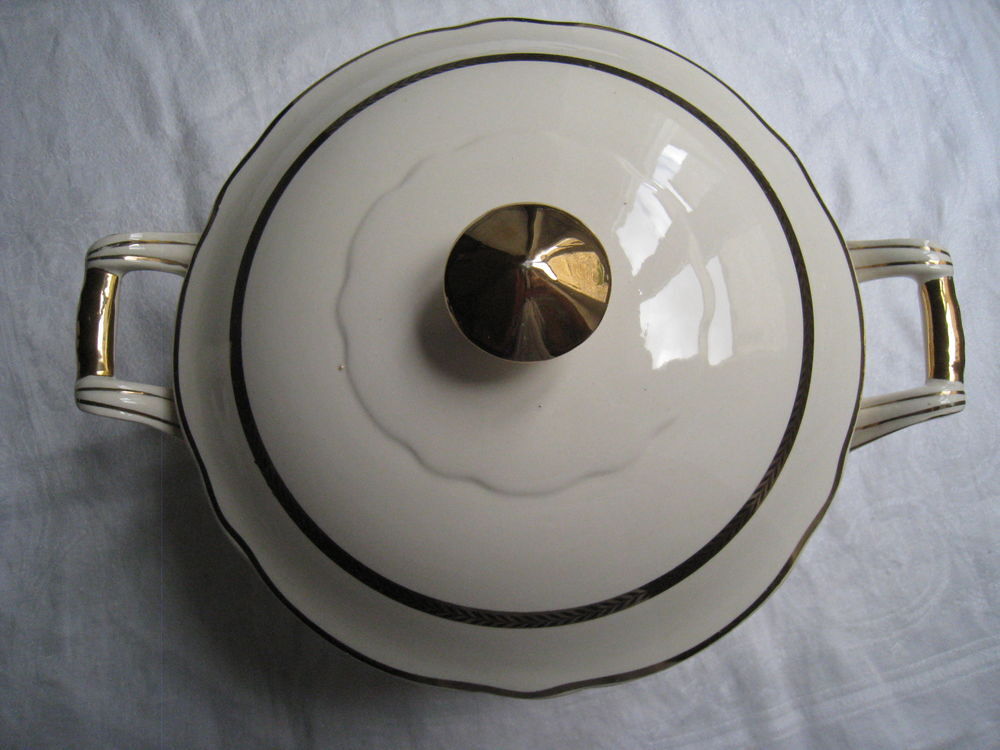 Soupi&egrave;re vintage Digoin 1956 Cuisine