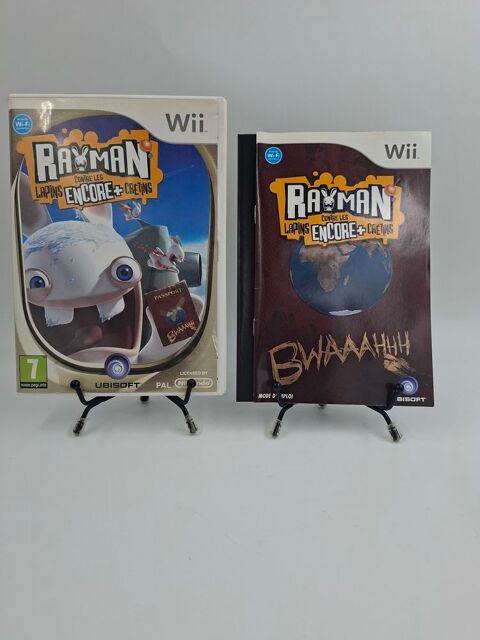 Jeu Nintendo Wii Rayman Contre les Lapins Encore + Crétins  2 Vulbens (74)