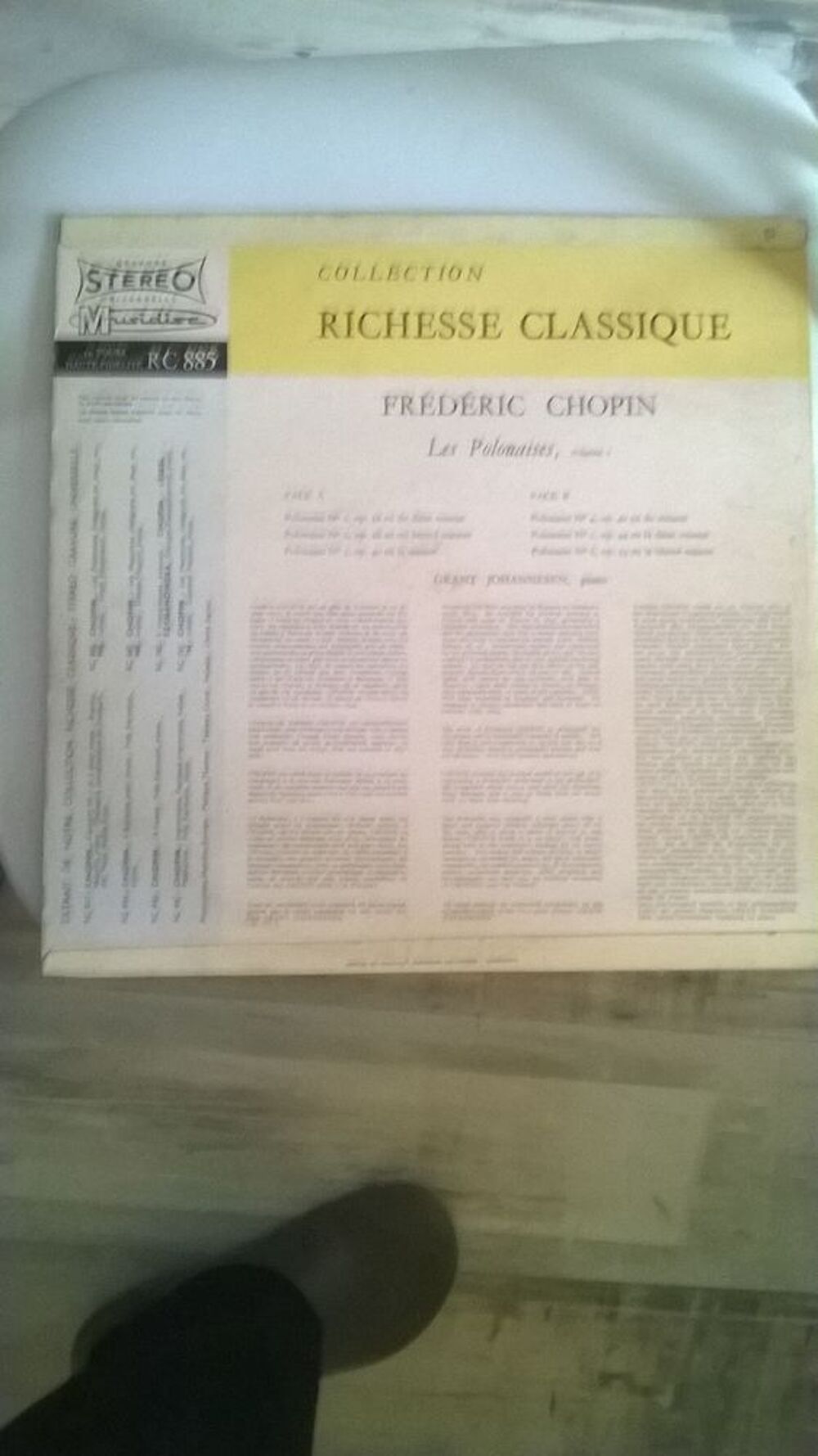 Vinyle les Polonaises Chopin
Grant Johannesen Au Piano CD et vinyles