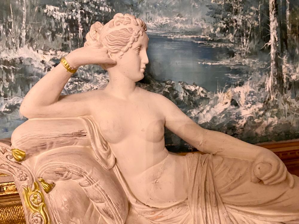 Statue de Pauline Bonaparte Borghese Décoration