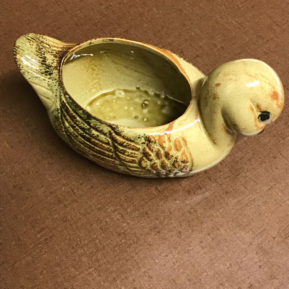 Vide Poche C&eacute;ramique Canard Décoration