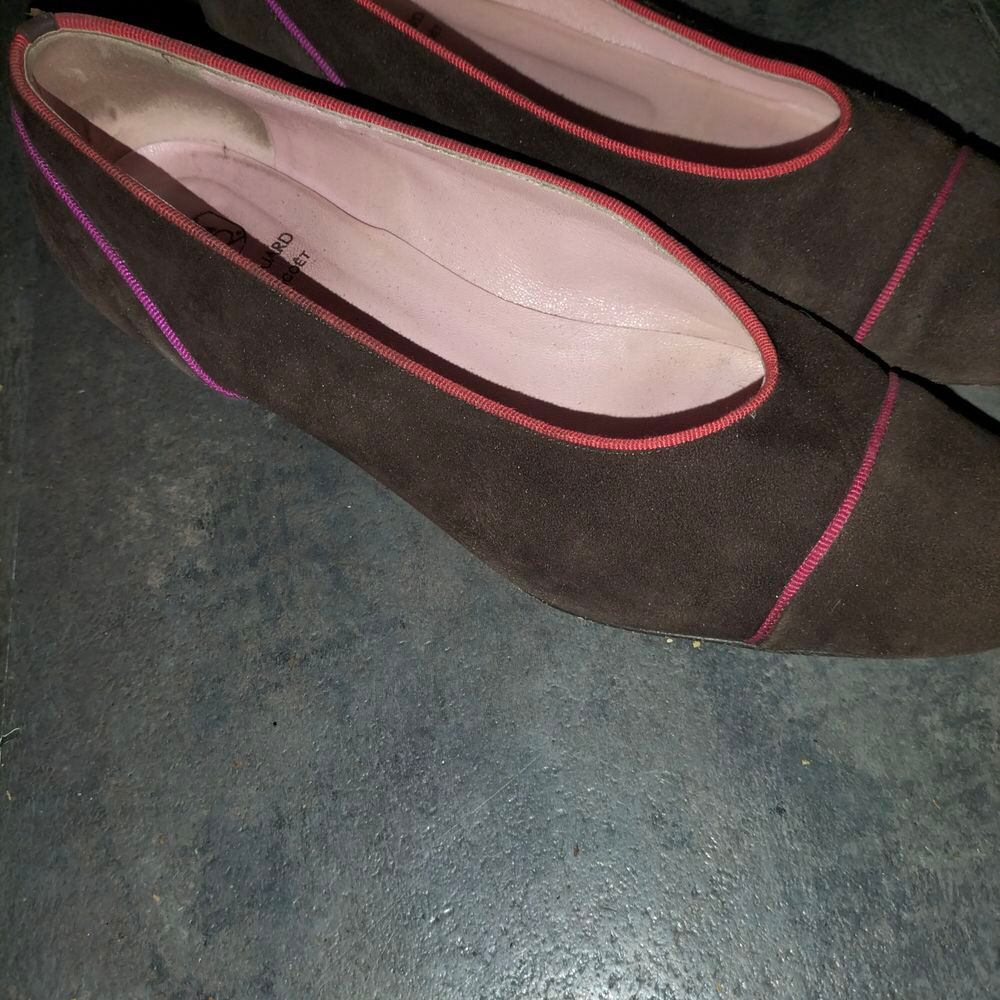 Ballerine tout cuir Renouard Planco&euml;t pointure 38 tr&egrave;s bon &eacute; Chaussures