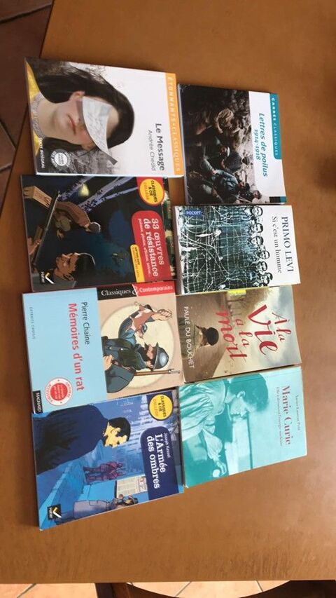 4 livres pour collégiens jamais servis 12 Saint-Quentin-la-Tour (09)