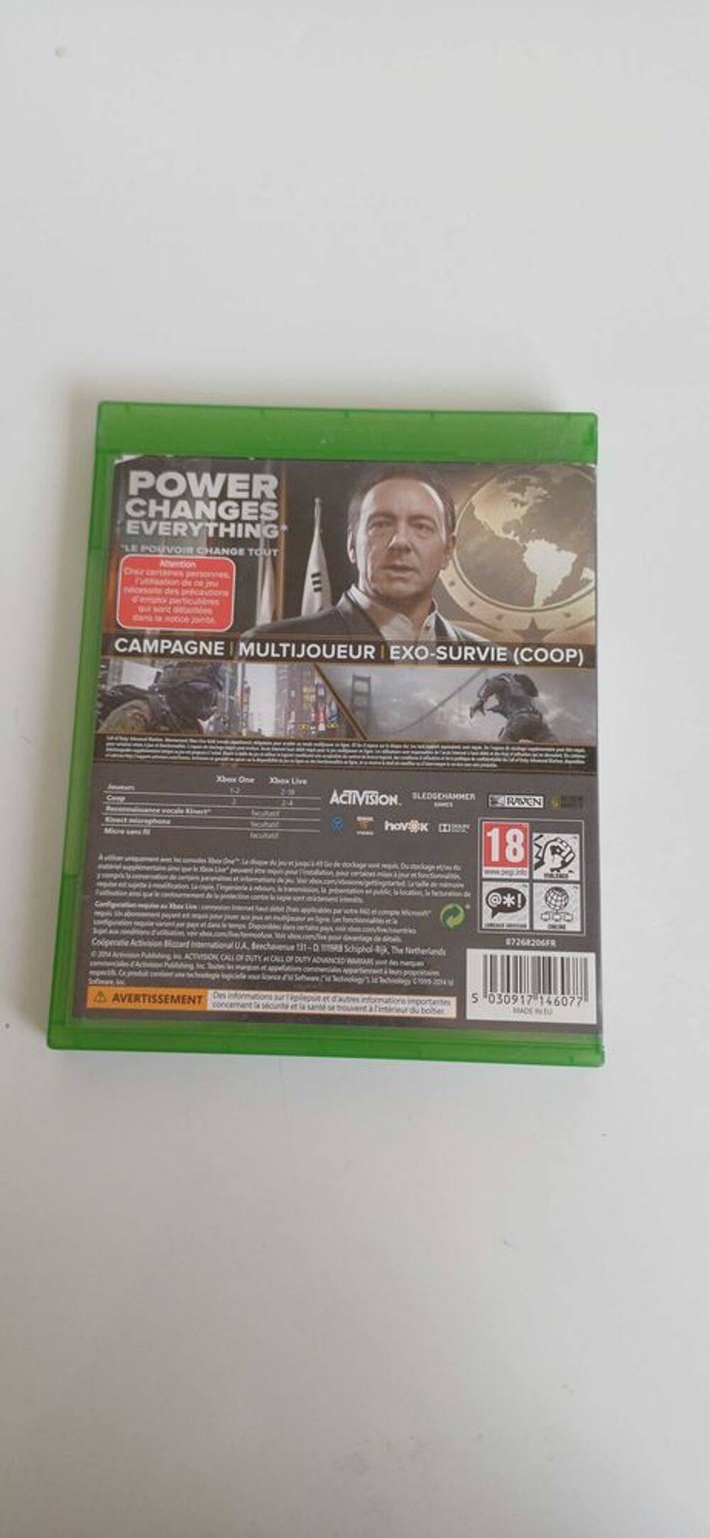 Call of Duty Advanced Warfare Xbox One €" Jeu vid&eacute;o Consoles et jeux vidéos