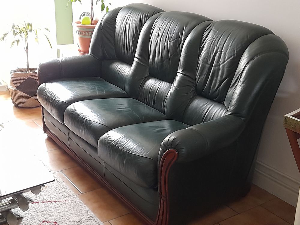 Canap&eacute; convertible cuir Meubles