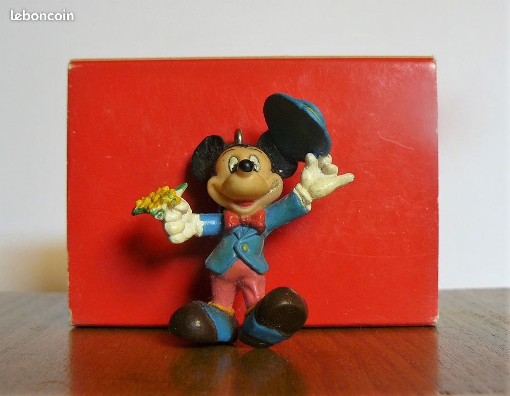 Porte-cl&eacute; Mickey vintage - marque inconnue - Walt Disney 