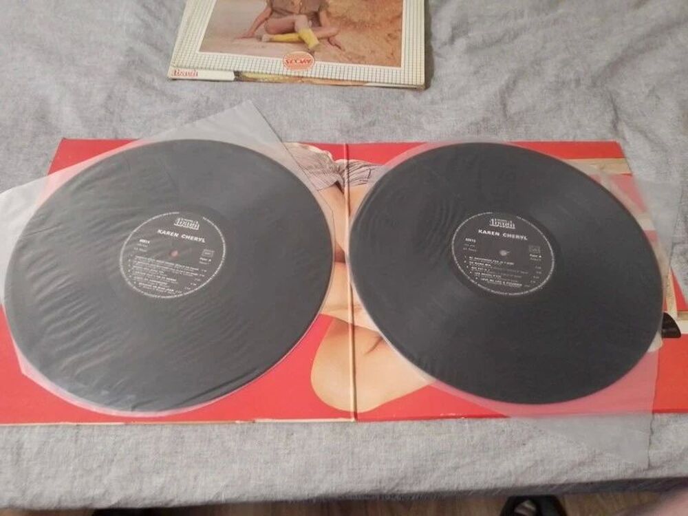 Karen Cheryl Lot De 4 Vinyles Lp 33 Tours Tr&egrave;s bon Etat CD et vinyles