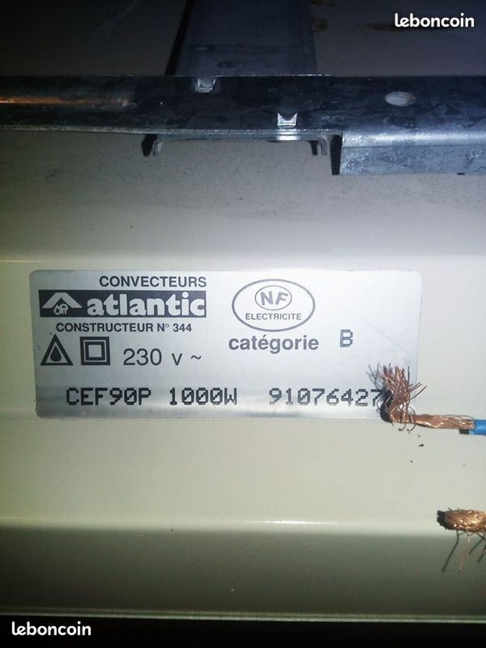  Radiateur de marque Atlantic Electroménager