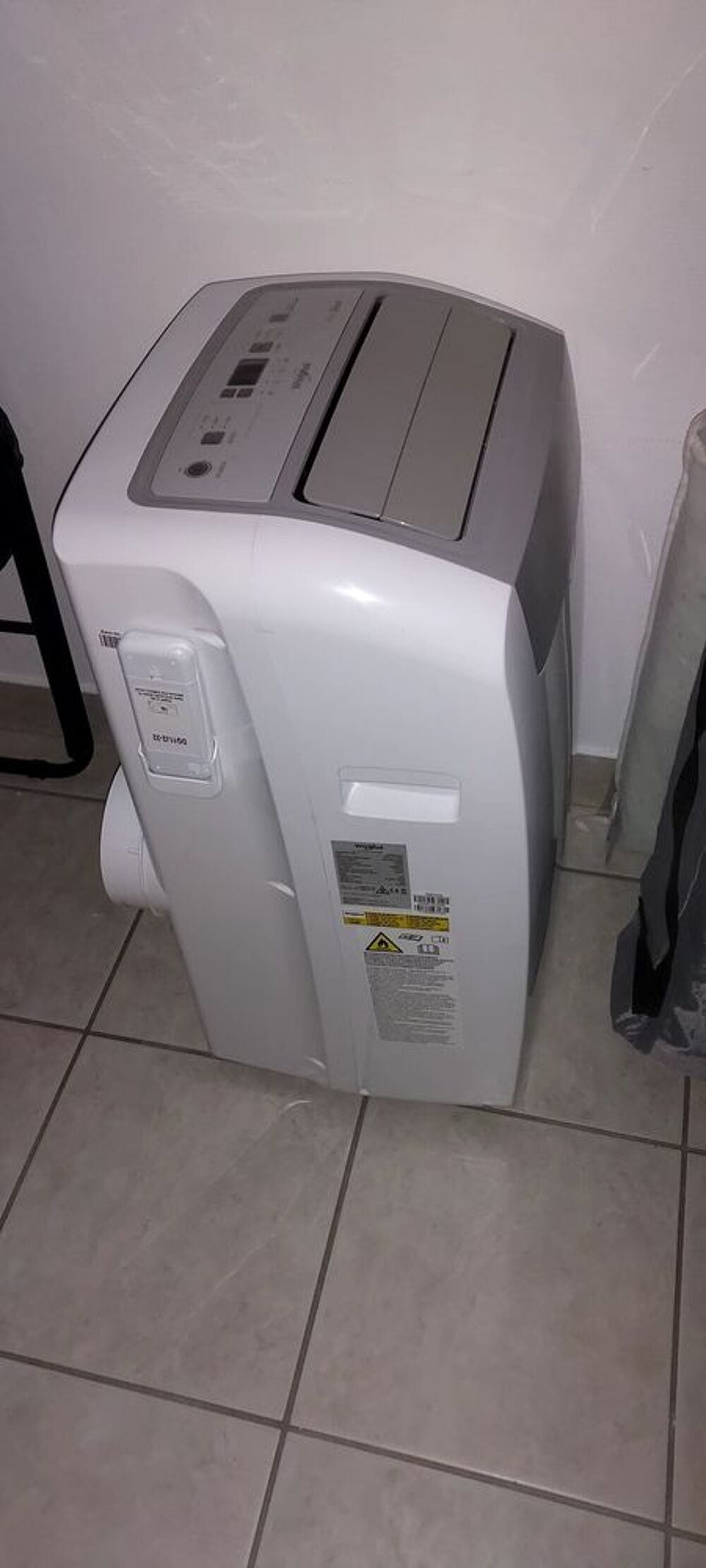 Climatiseur mobile Whirlpool blanc Electroménager
