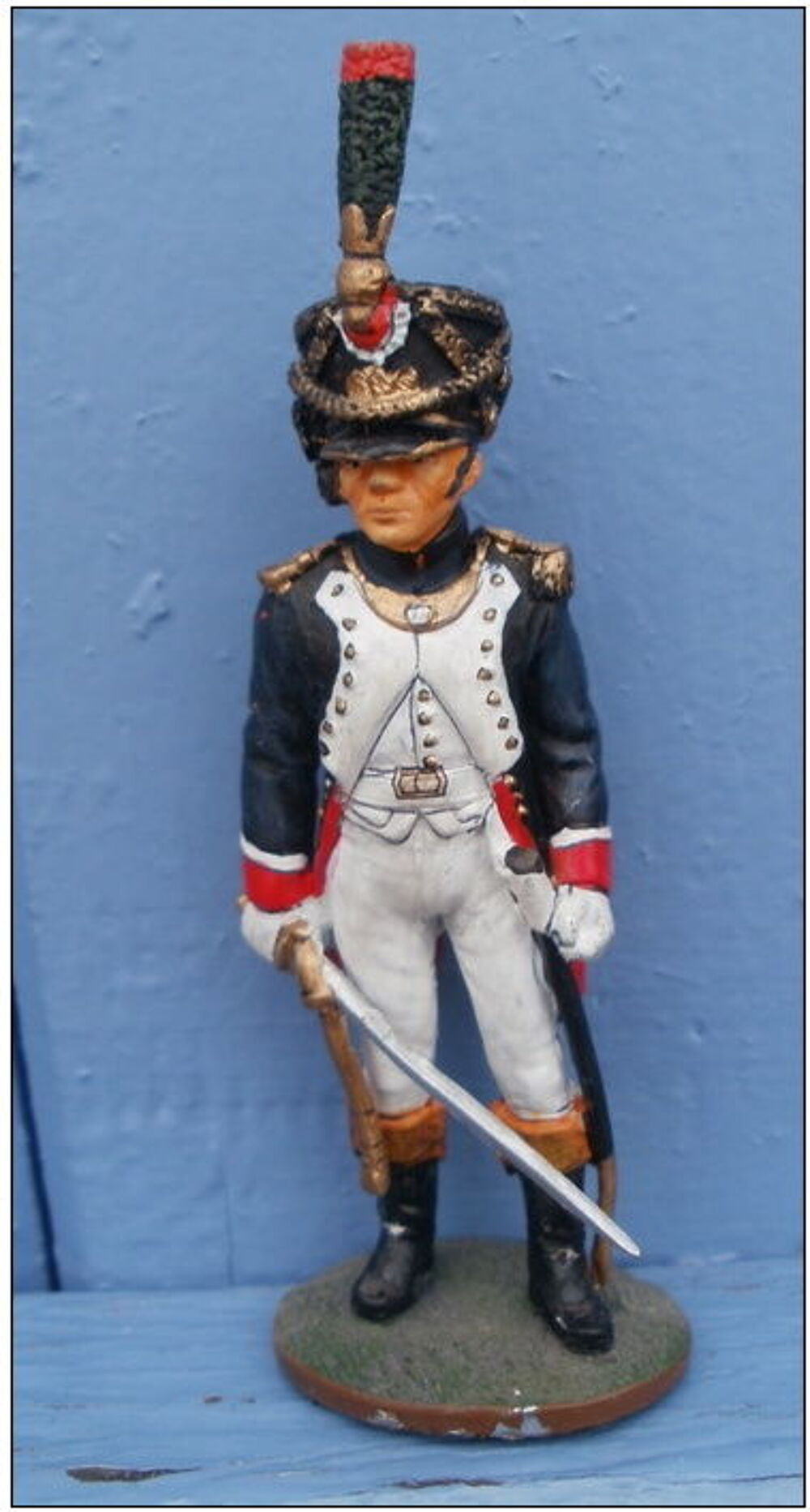 Figurine DEL PRADO Officier sous Napol&eacute;on Tirailleur Chasseur Jeune Garde 1810 