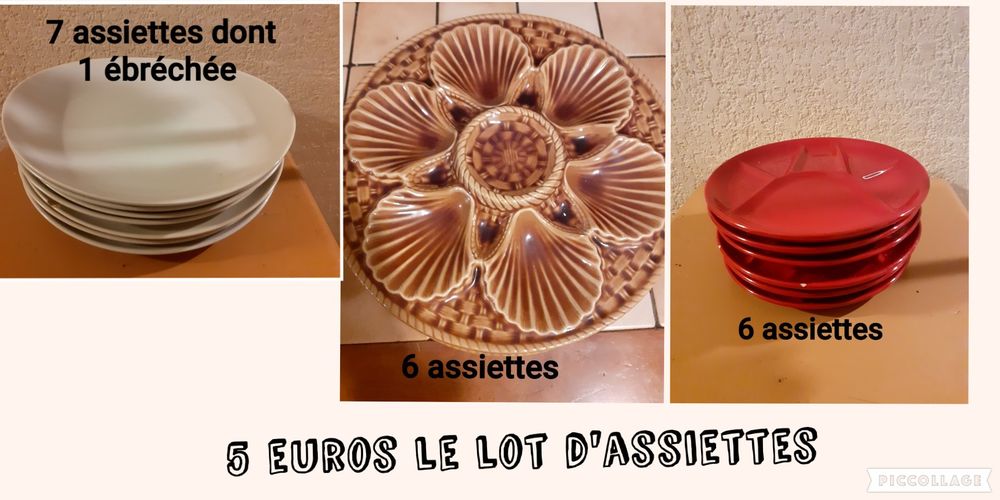 assiettes Cuisine