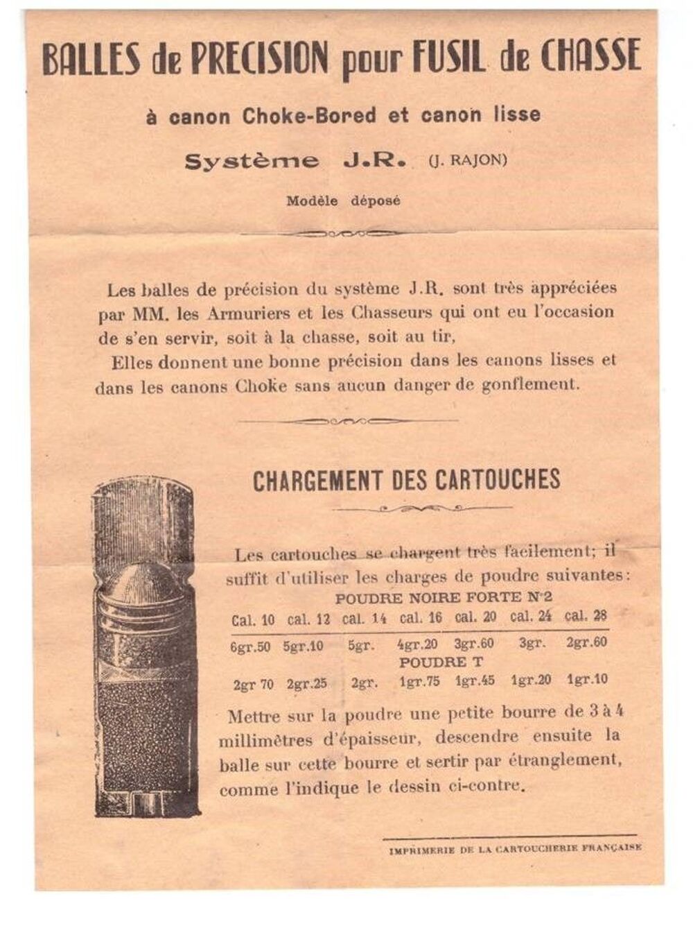 Ogive, ancienne fabrication J.R. RAJON Photos/Video/TV