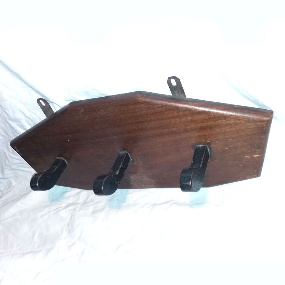 Grand porte-manteau en bois Décoration