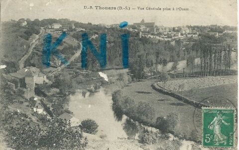 79 Thouars , vue générale  5 Tours (37)