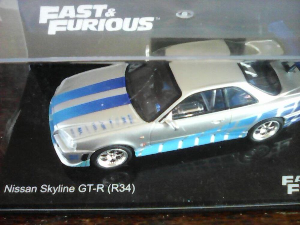 Voiture Fast and Furious Nissan Skyline GTR R34 
