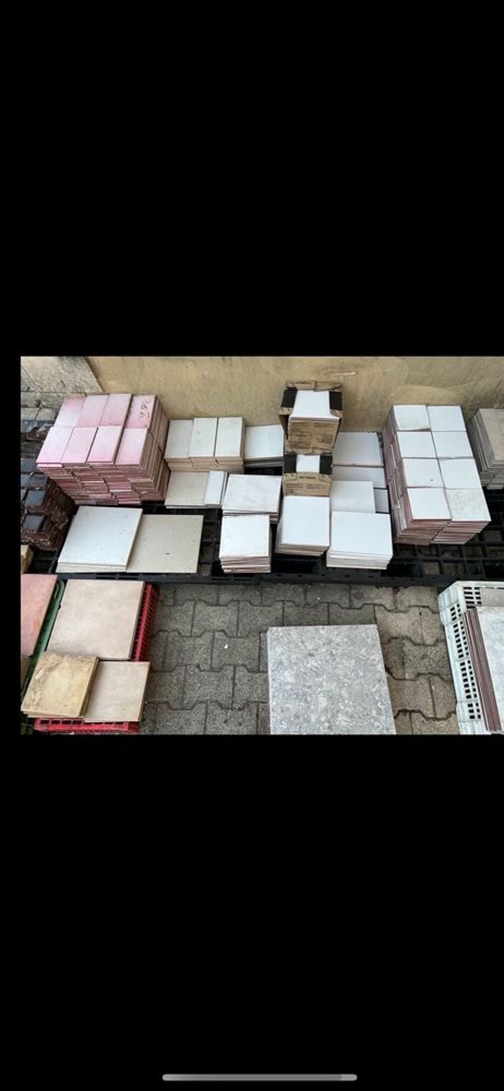Chute de carrelage Bricolage
