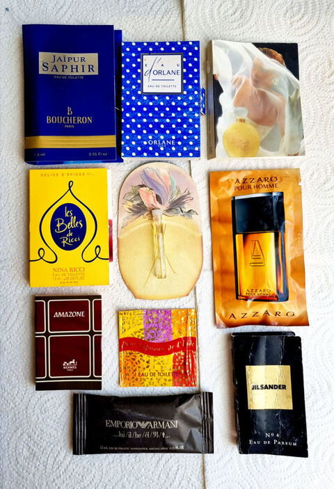 Lot 10 chantillons de parfum N14 8 Cagnes-sur-Mer (06)