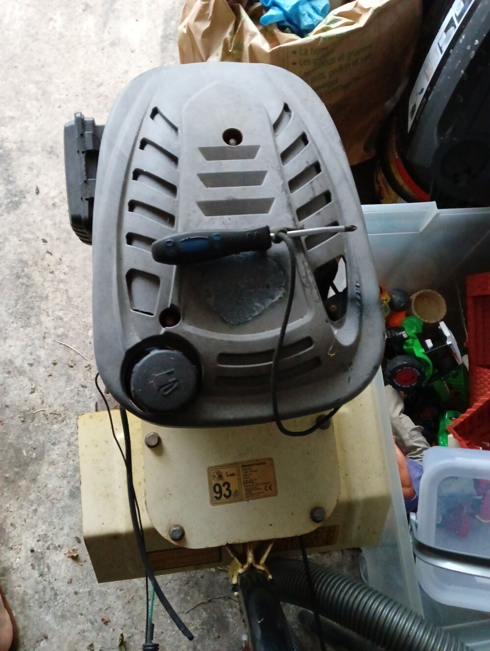 motobineuse Jardin