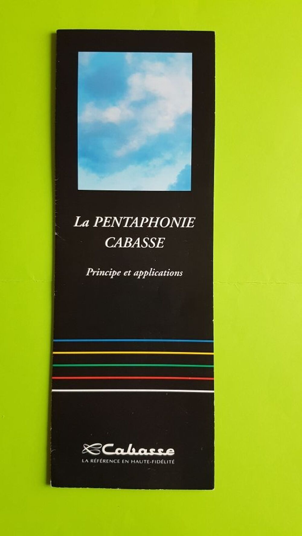 LA PENTAPHONE CABASSE Audio et hifi