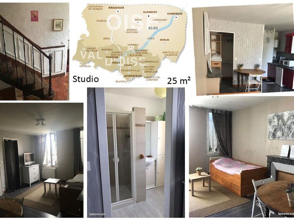   Studio Saisonnier meublé Idéal déplacement pro OISE Vacances  / Offres de location 