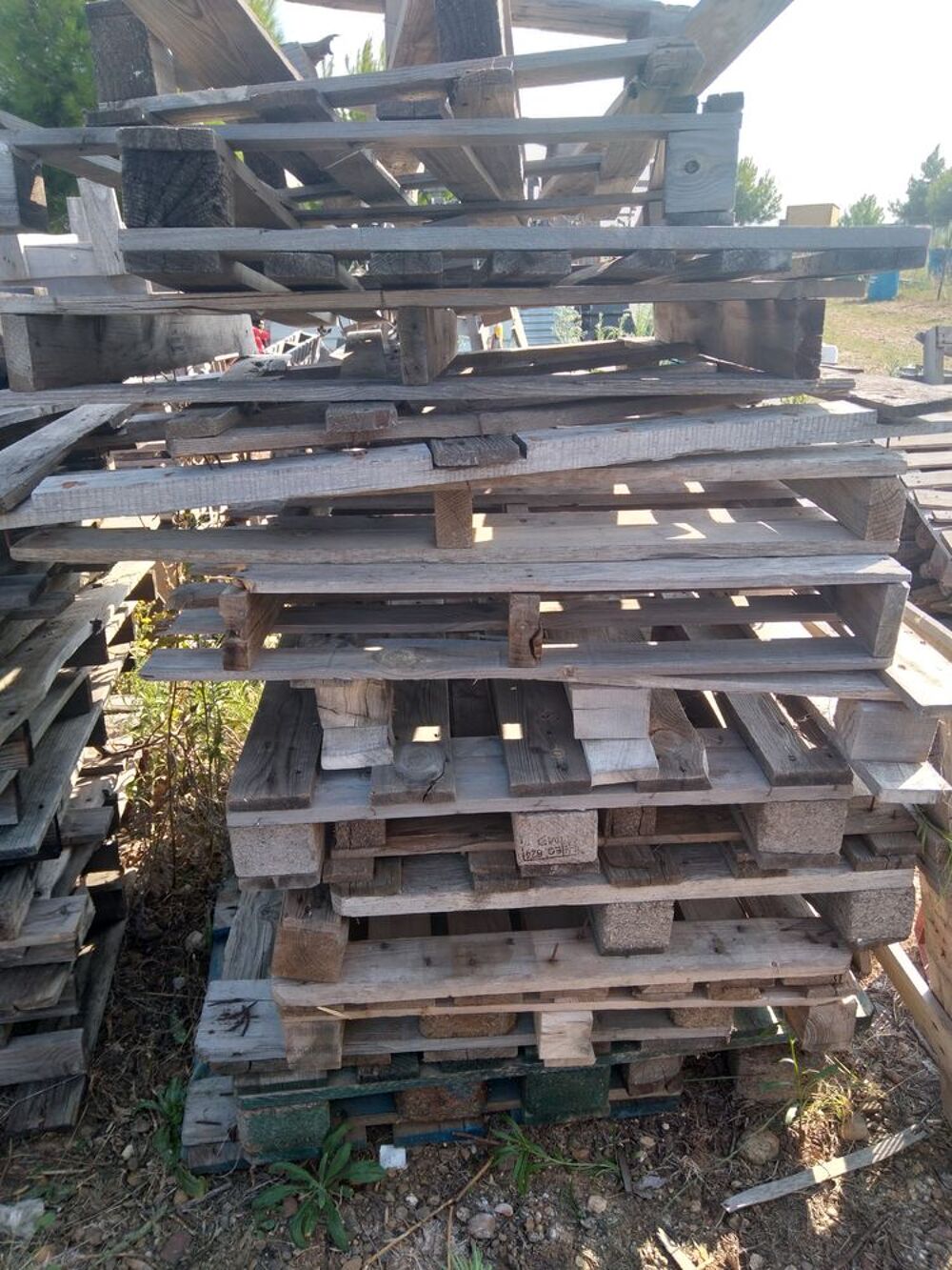 bois de palettes Jardin