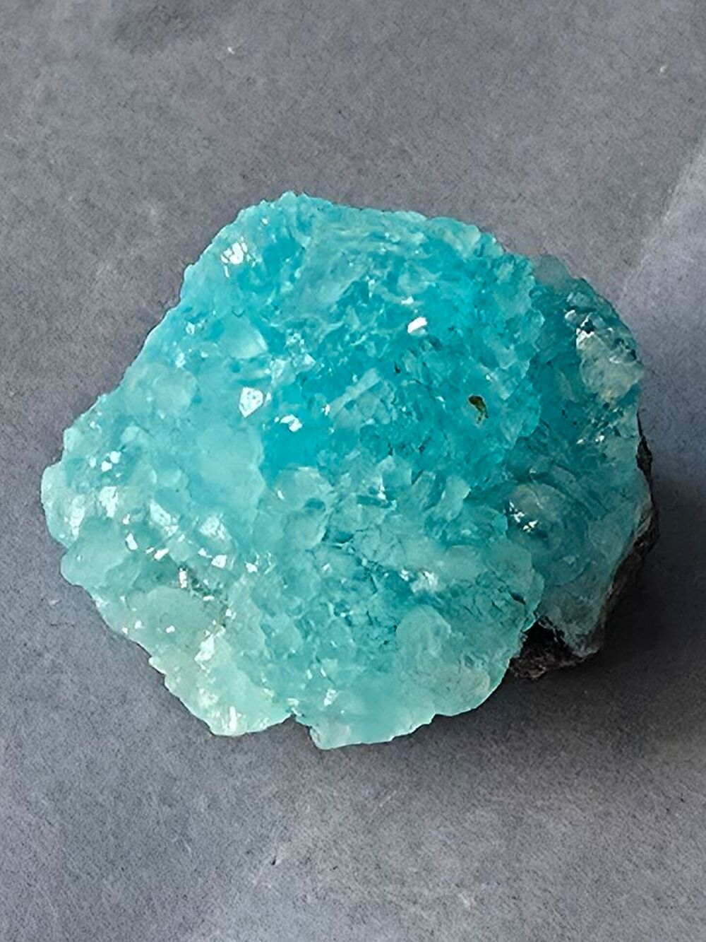 Pierre Naturelle H&eacute;mimorphite Turquoise Cristallis&eacute;e 2,5 cm 