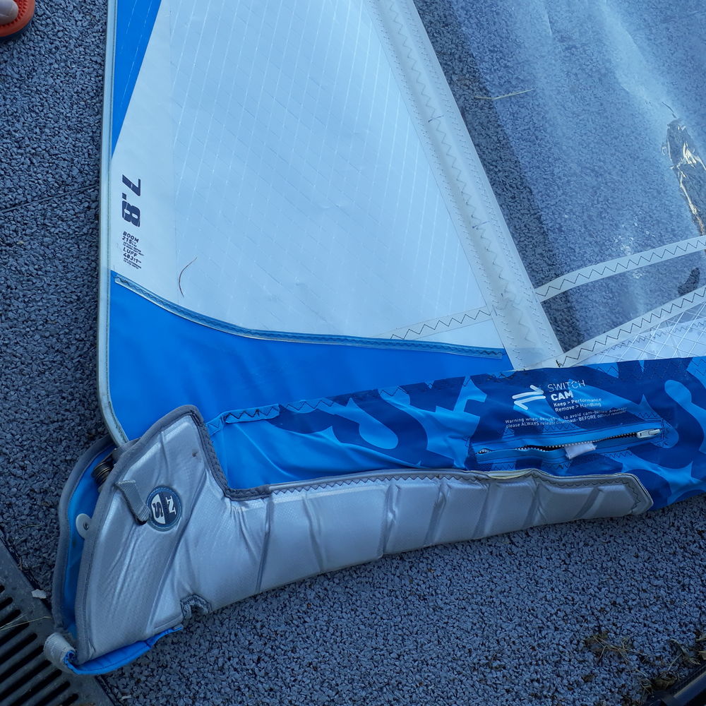 Gr&eacute;ement funboard slalom North Sails 7.8 tb&eacute; Sports